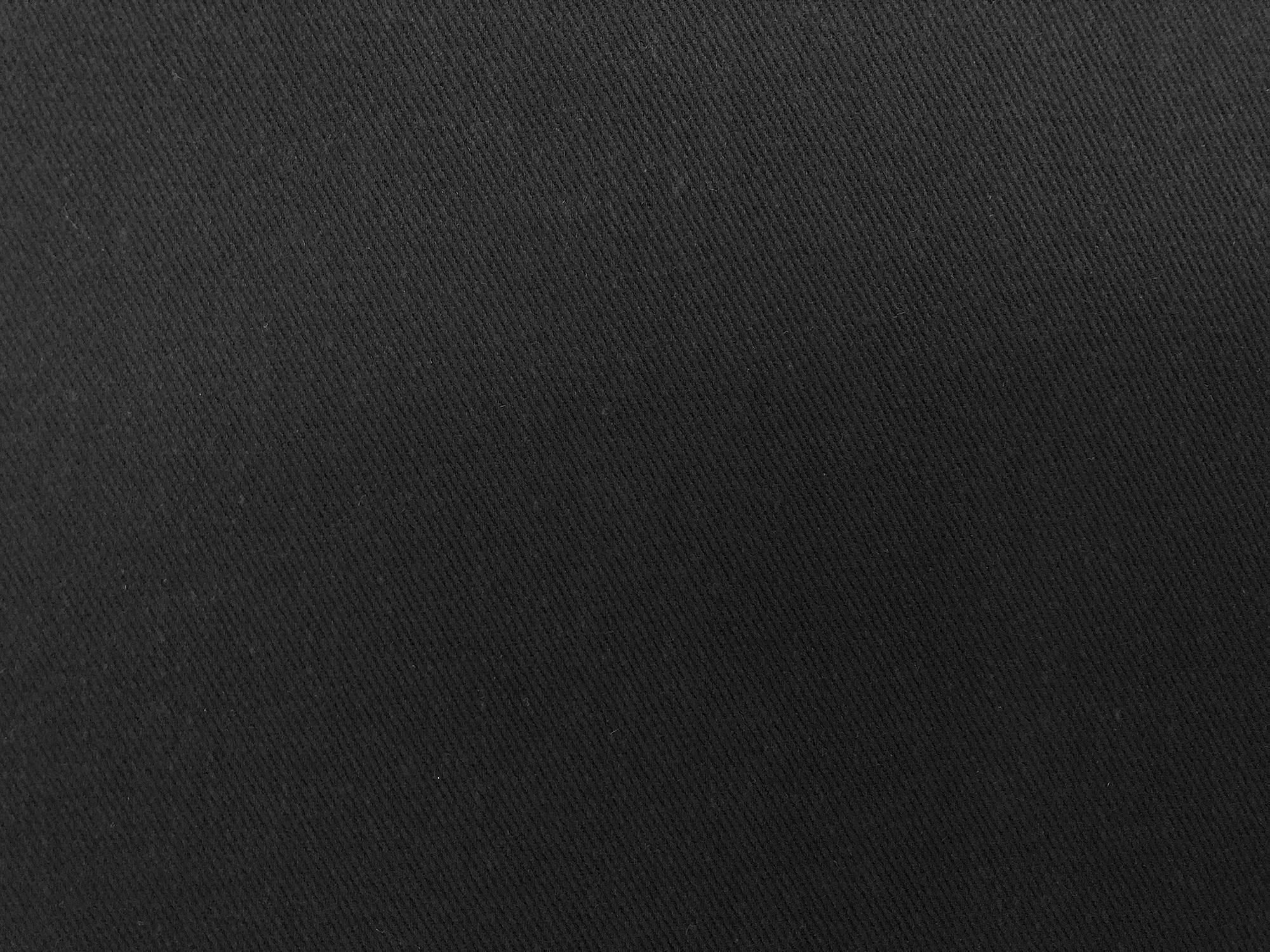 12oz Brushed Cotton Denim in Black2