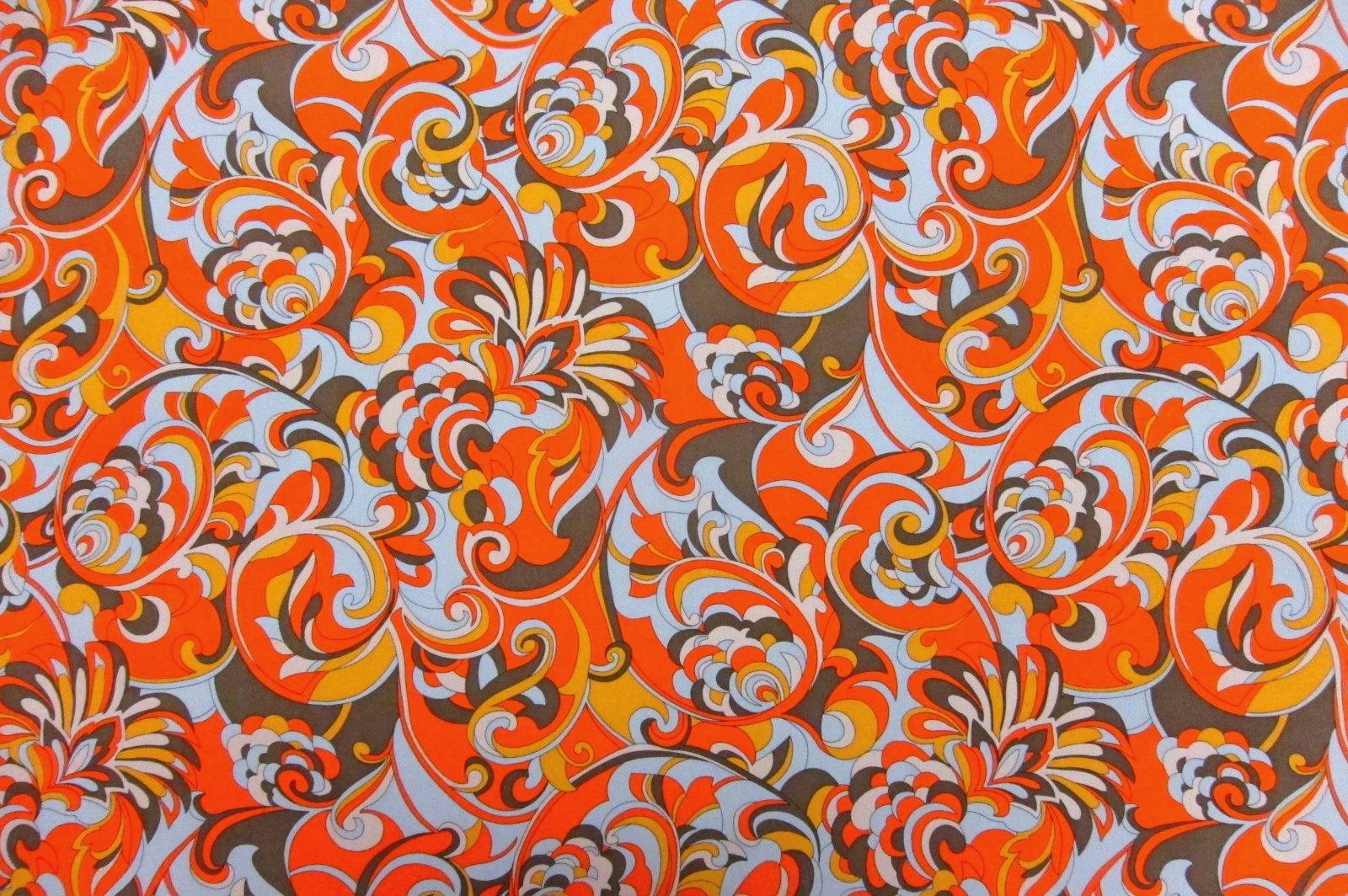 Printed Silk Charmeuse0