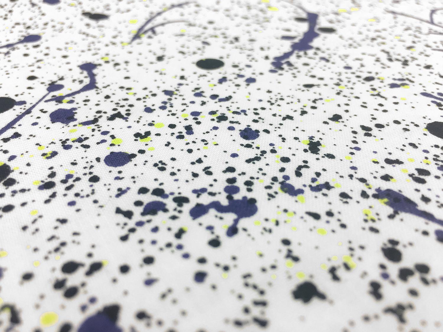 Cotton Print Paint Splatter2