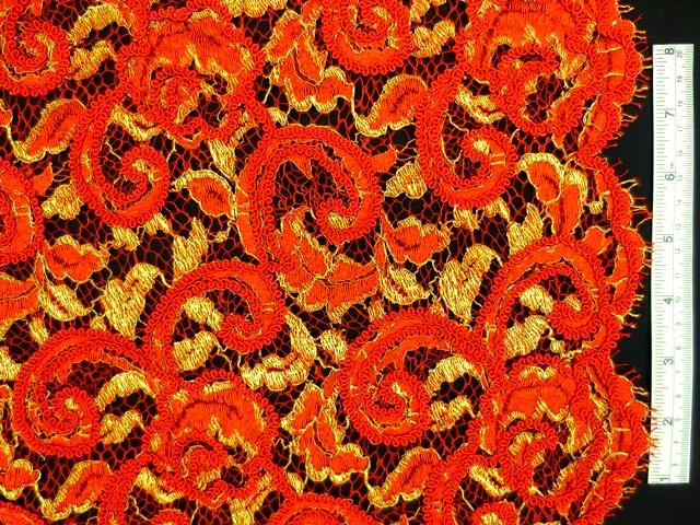 Metallic Soutaché Lace0