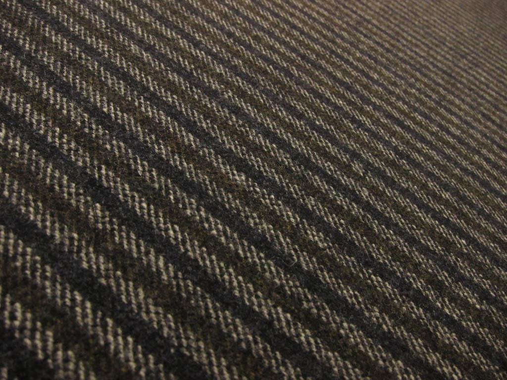 Virgin Wool Cashmere Lycra Flannel Stripe0