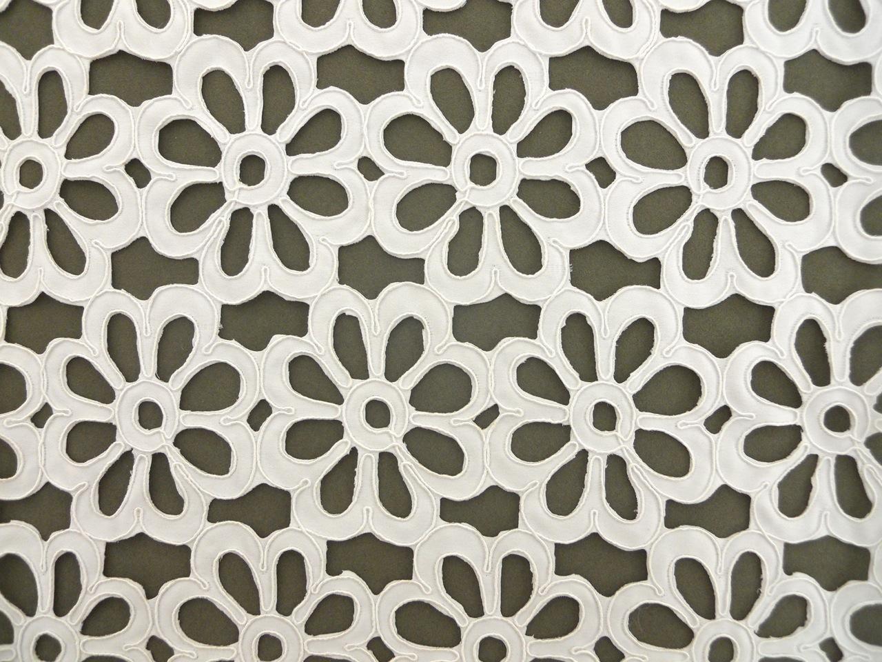 Laser Cut Corded Satin0