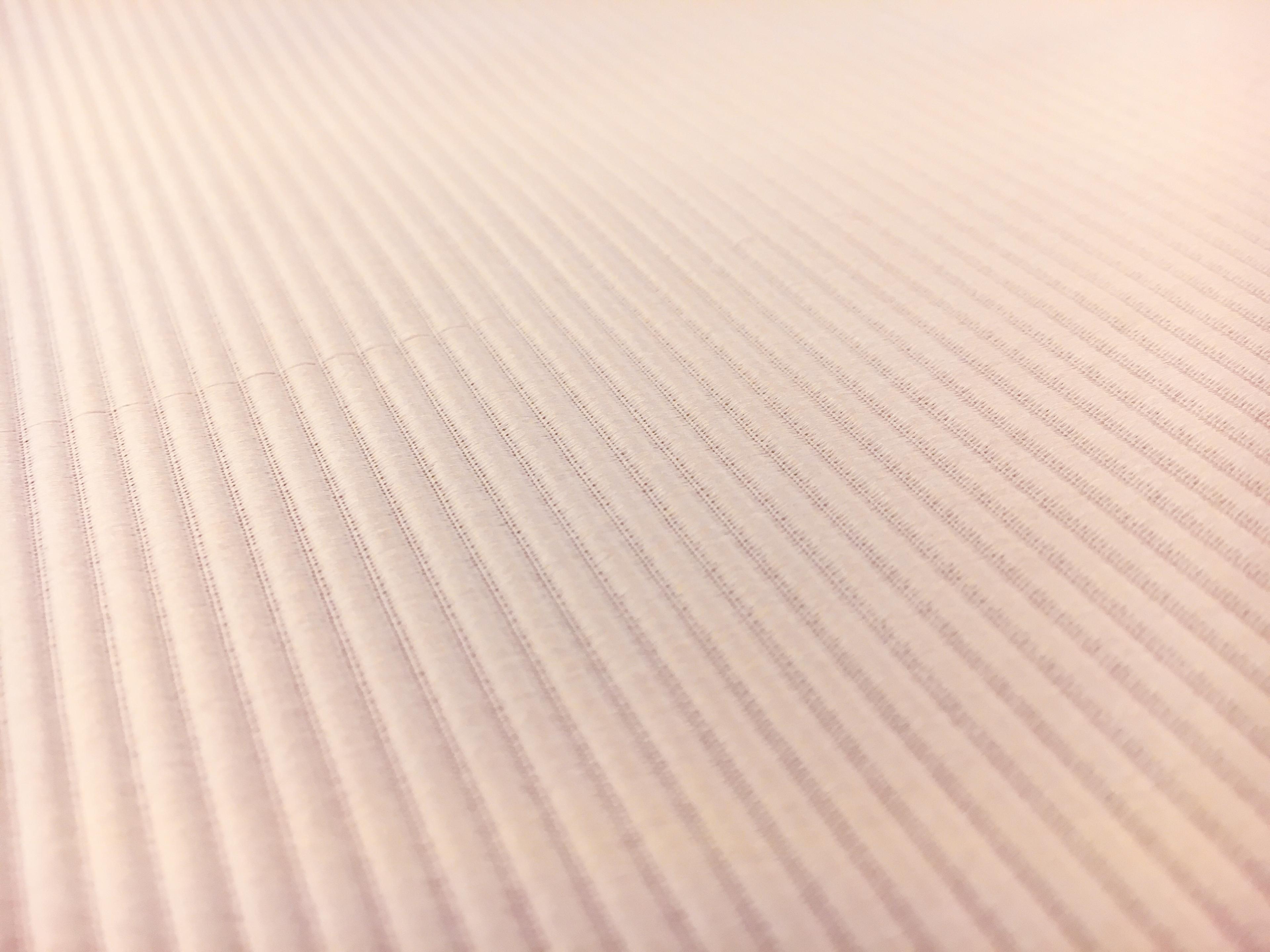 Italian Cotton and Acetate Ottoman in Cipria2