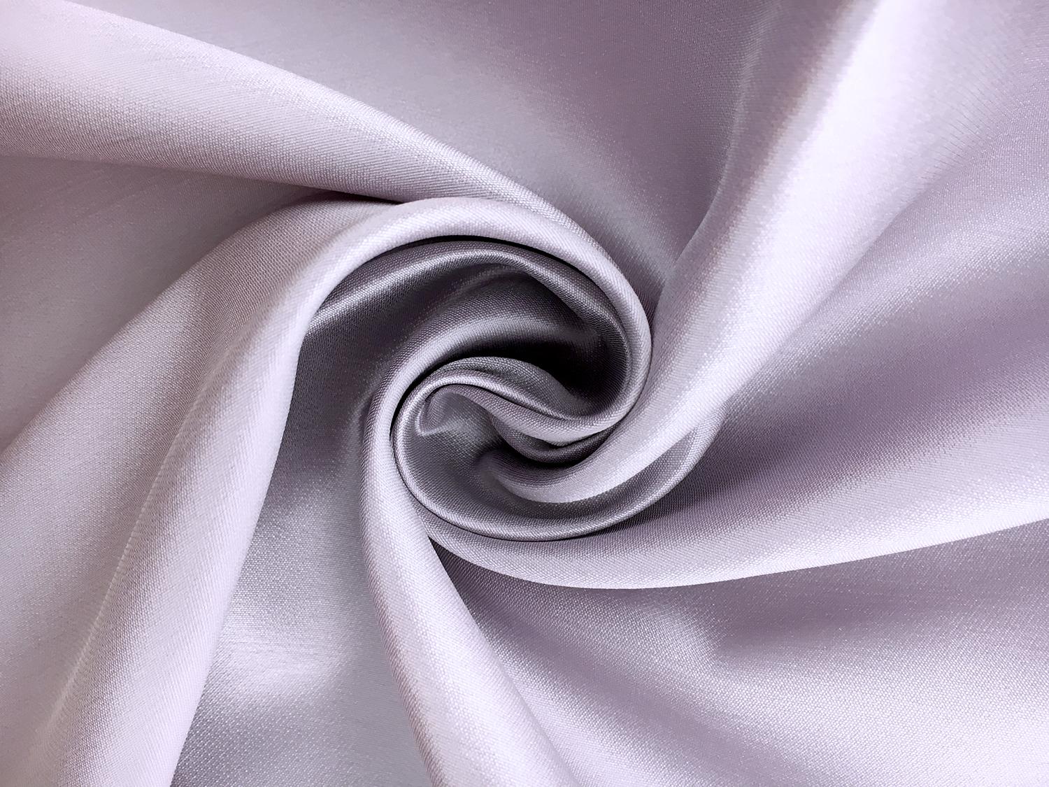 Silk and Polyester Zibeline in Light Lavender0
