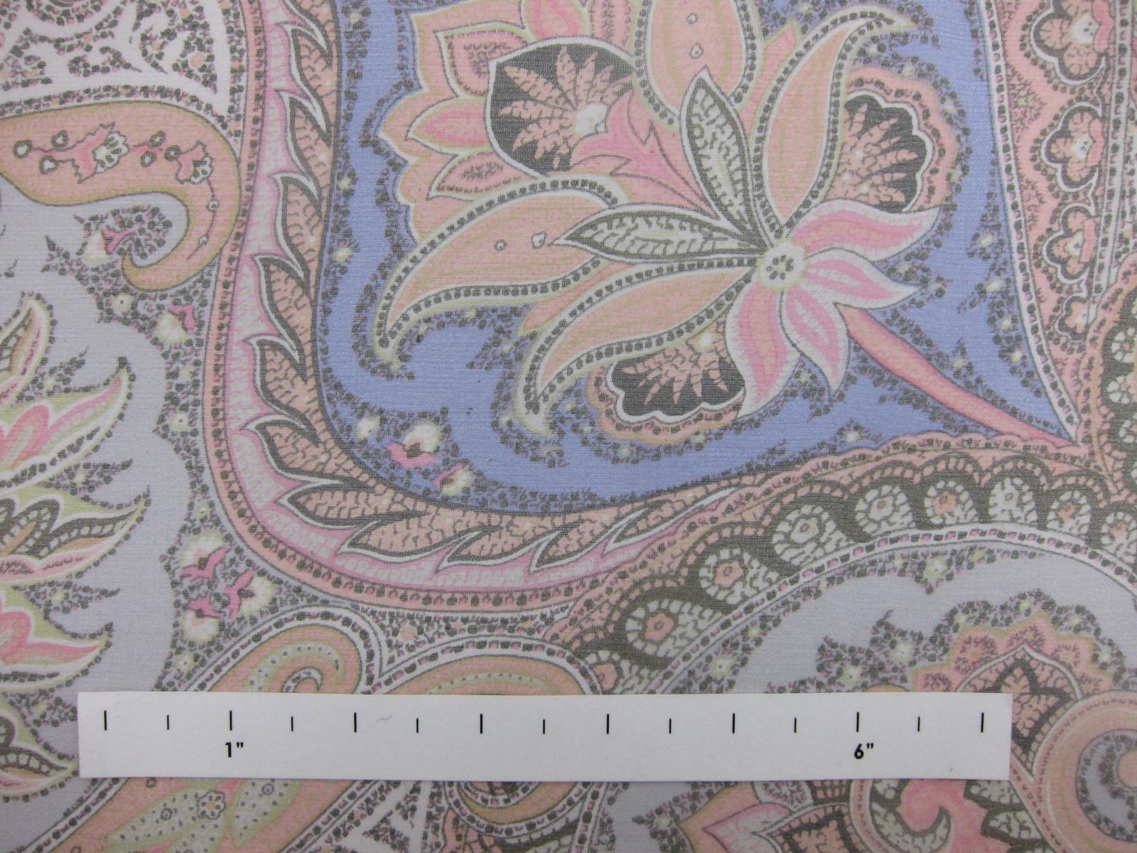 Printed Silk Chiffon0