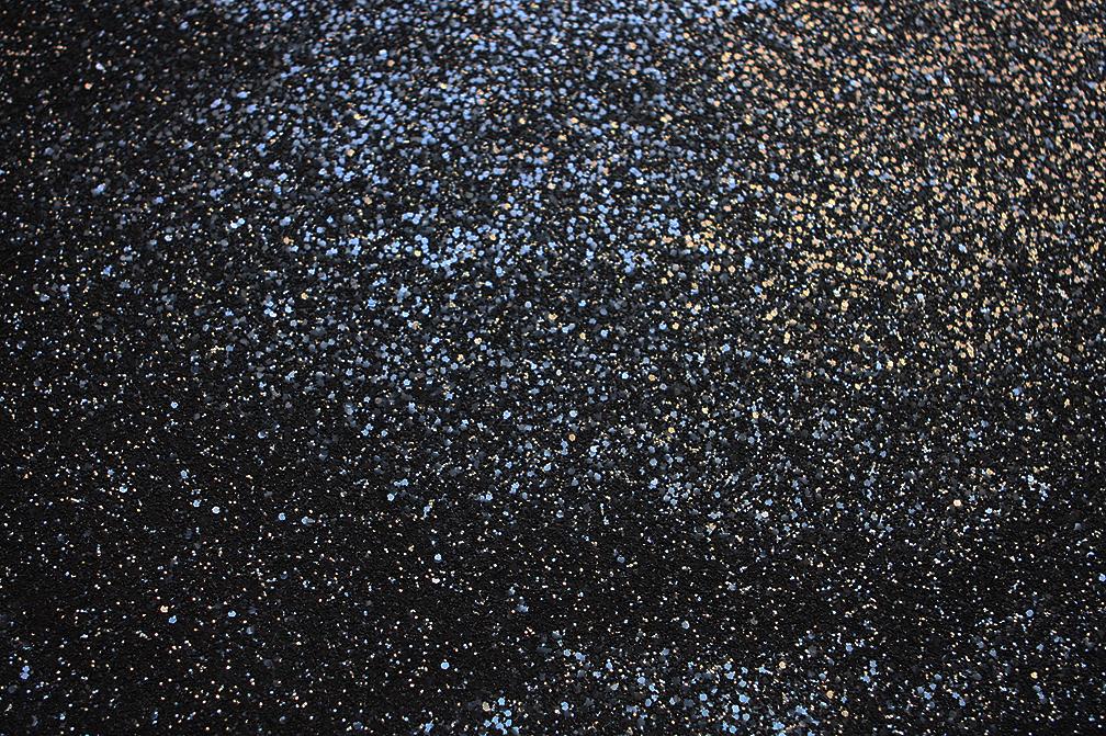 Glitter Canvas in Black0