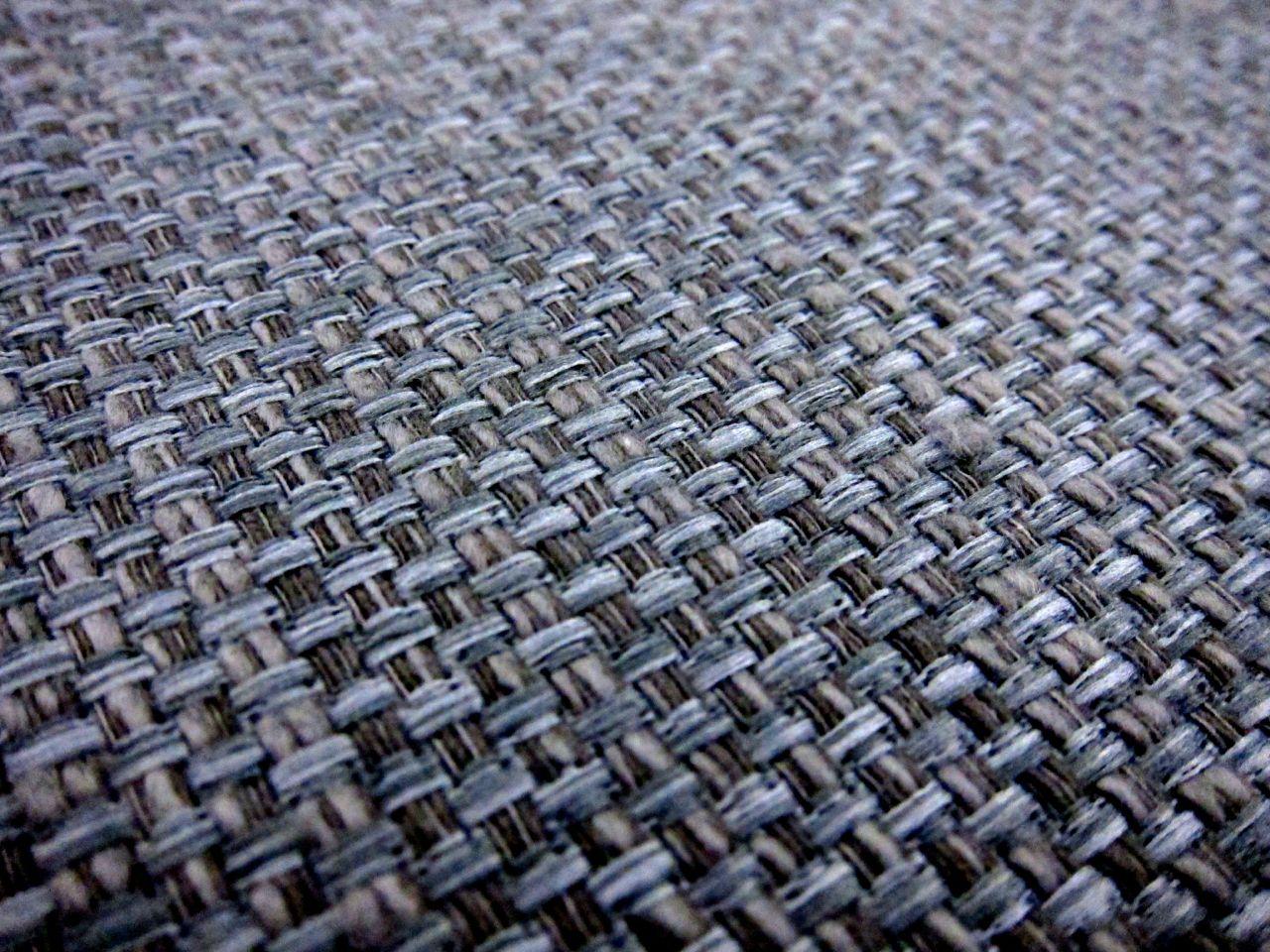 Cotton Blend Basketweave Upholstery in Storm Grey2