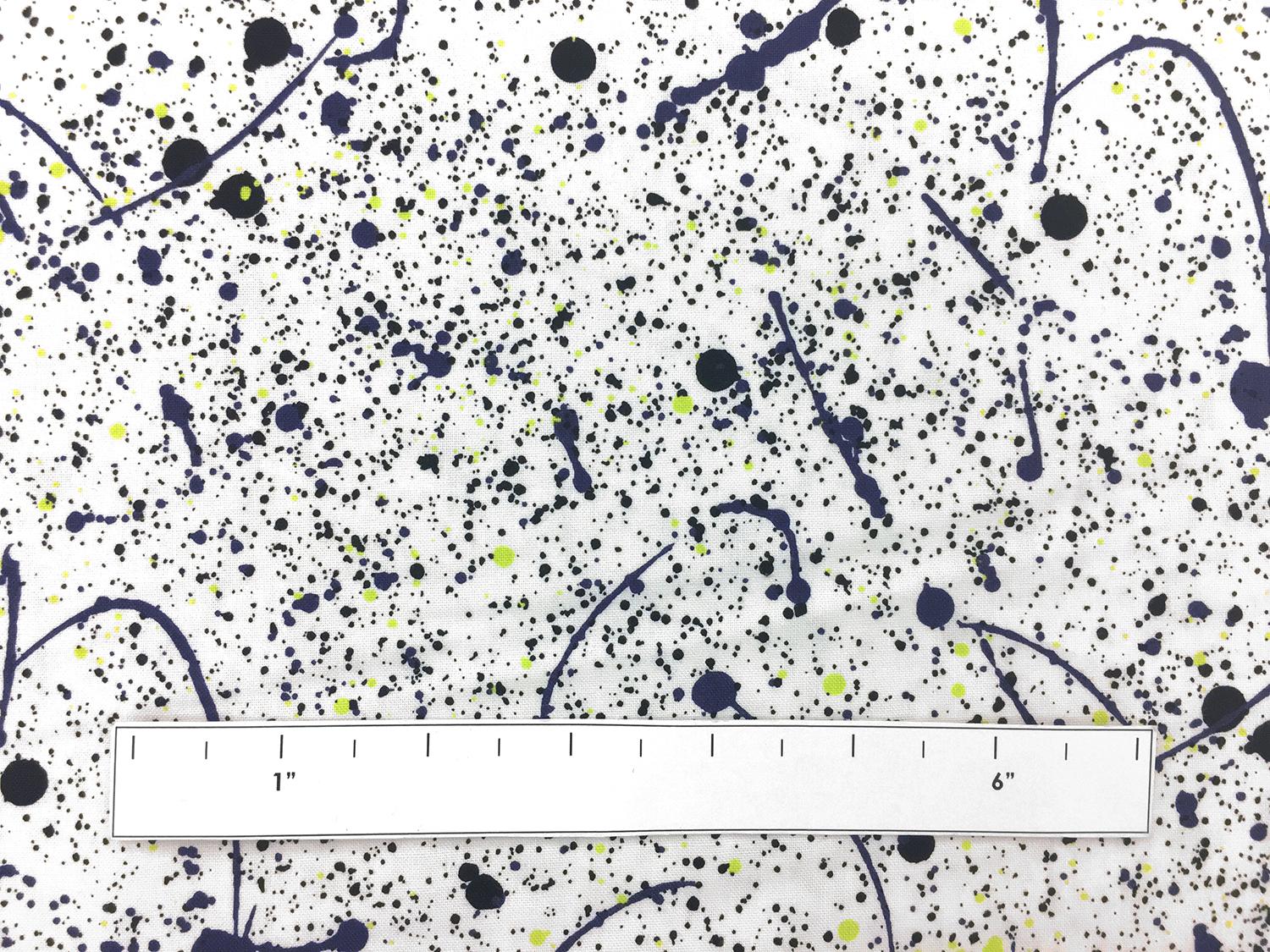 Cotton Print Paint Splatter1