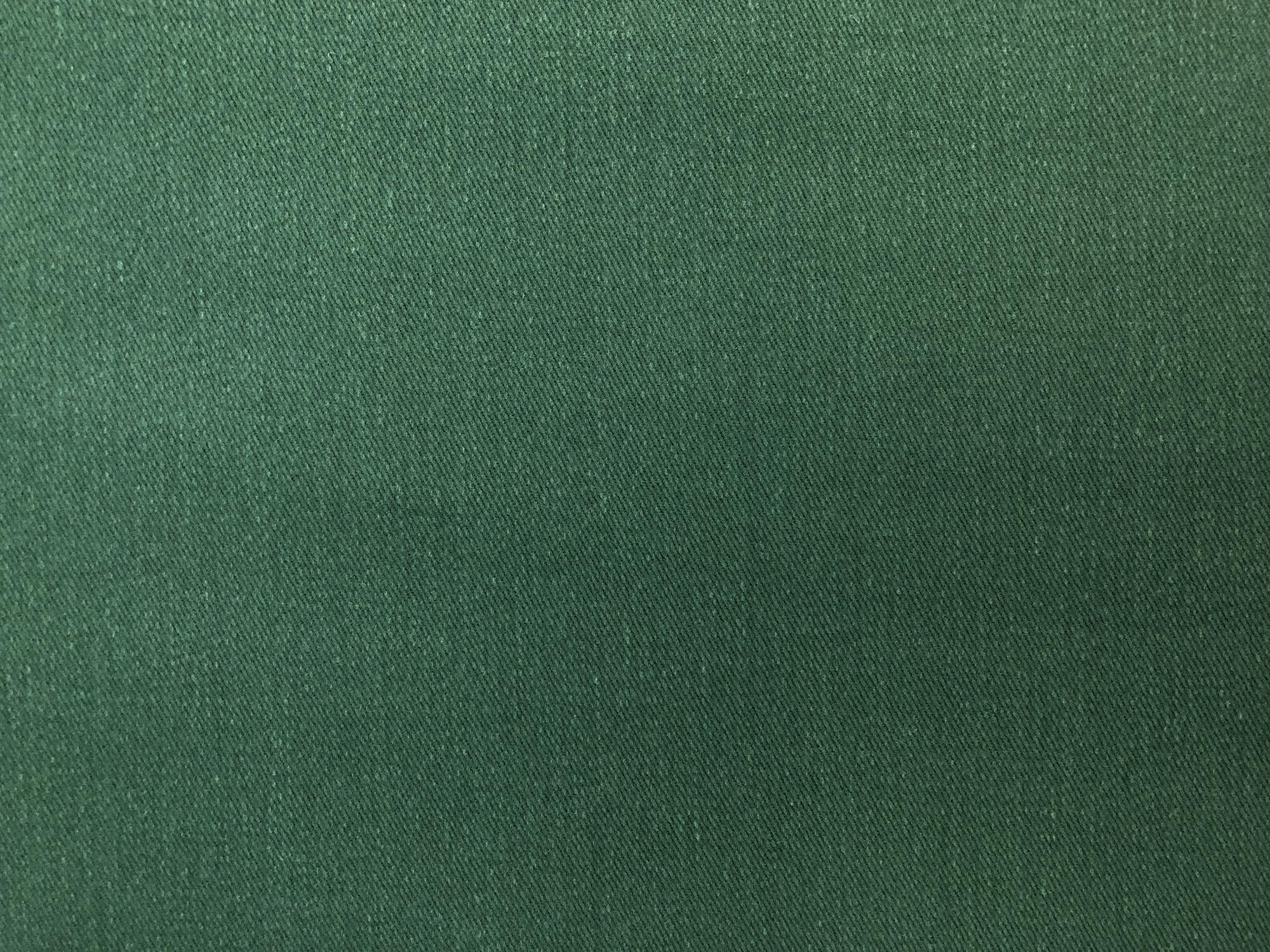 12oz Brushed Cotton Denim in Forest2