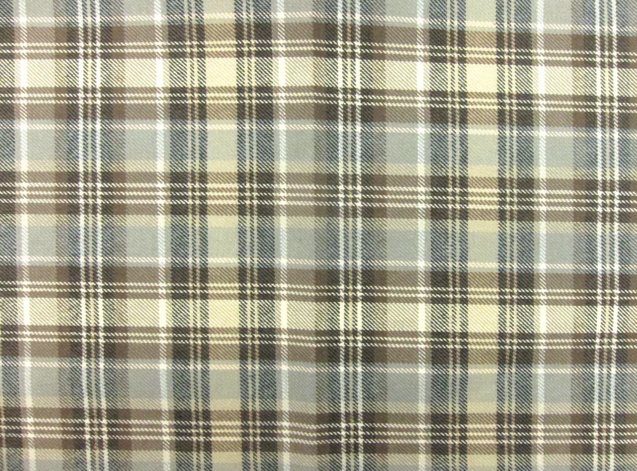 Heavy Woven Cotton Plaid0