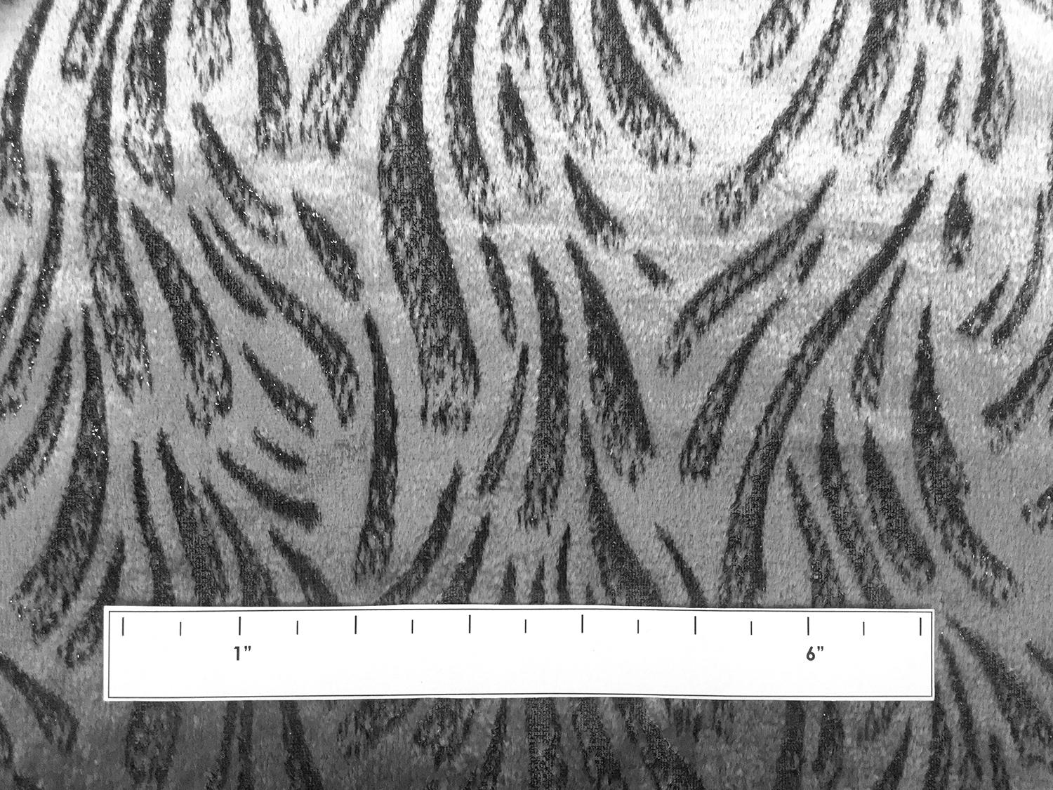 Silk Lurex Panne Velvet in Grey1