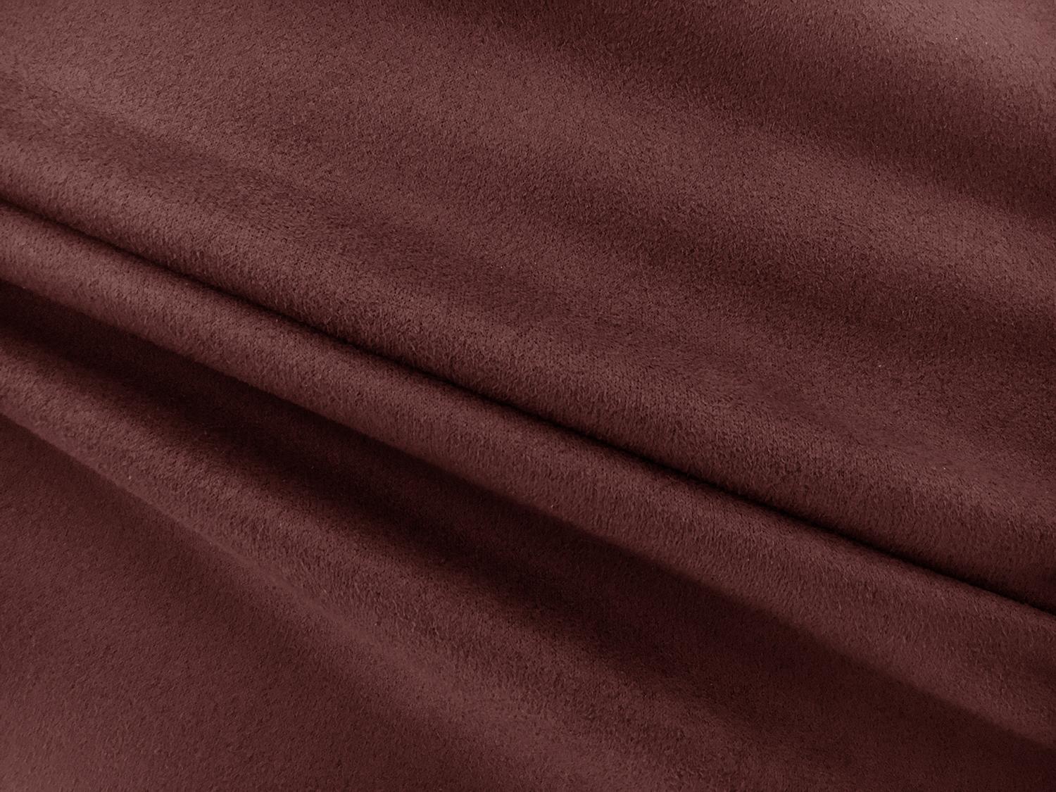 Stretch Suede with Scuba Backing in Burgundy0