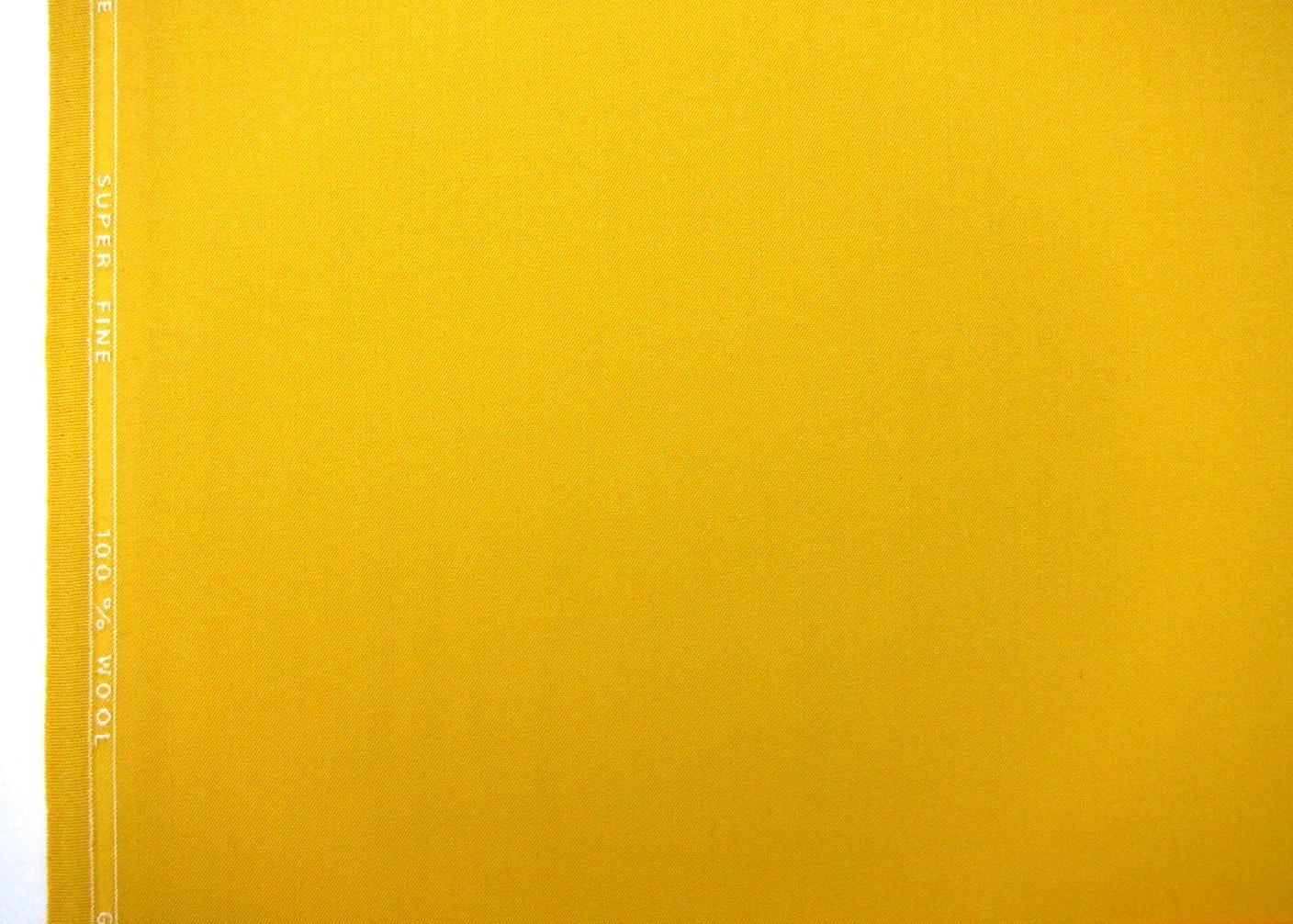Wool Gabardine in Canary0