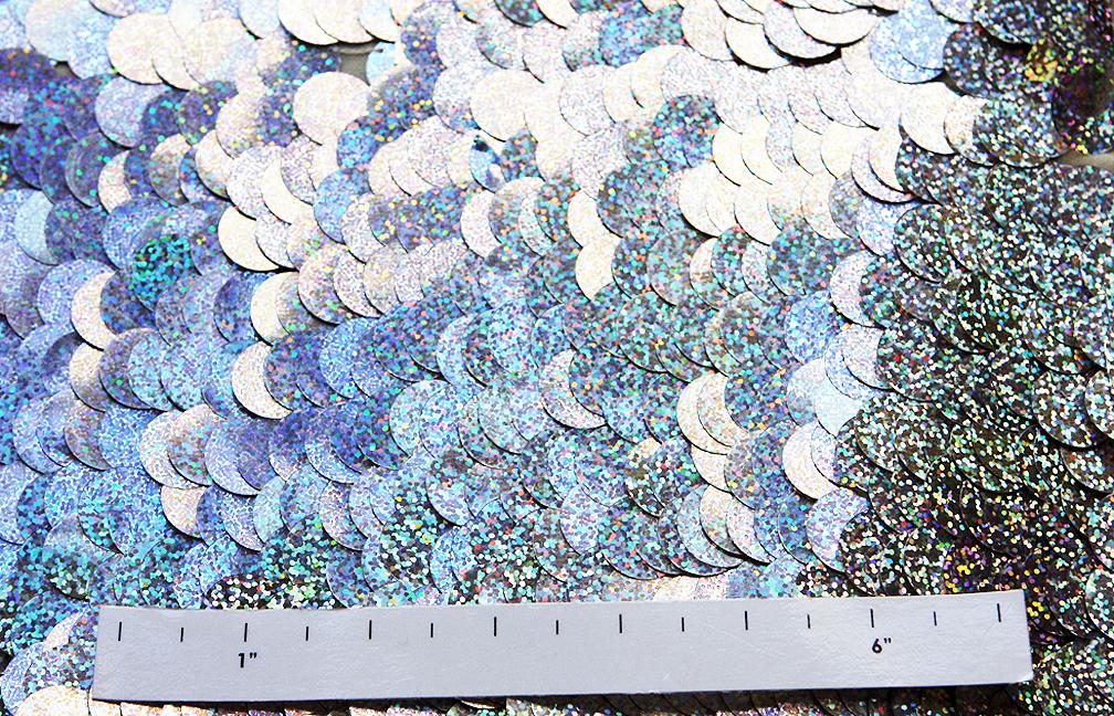 Paillettes on Silk Chiffon2