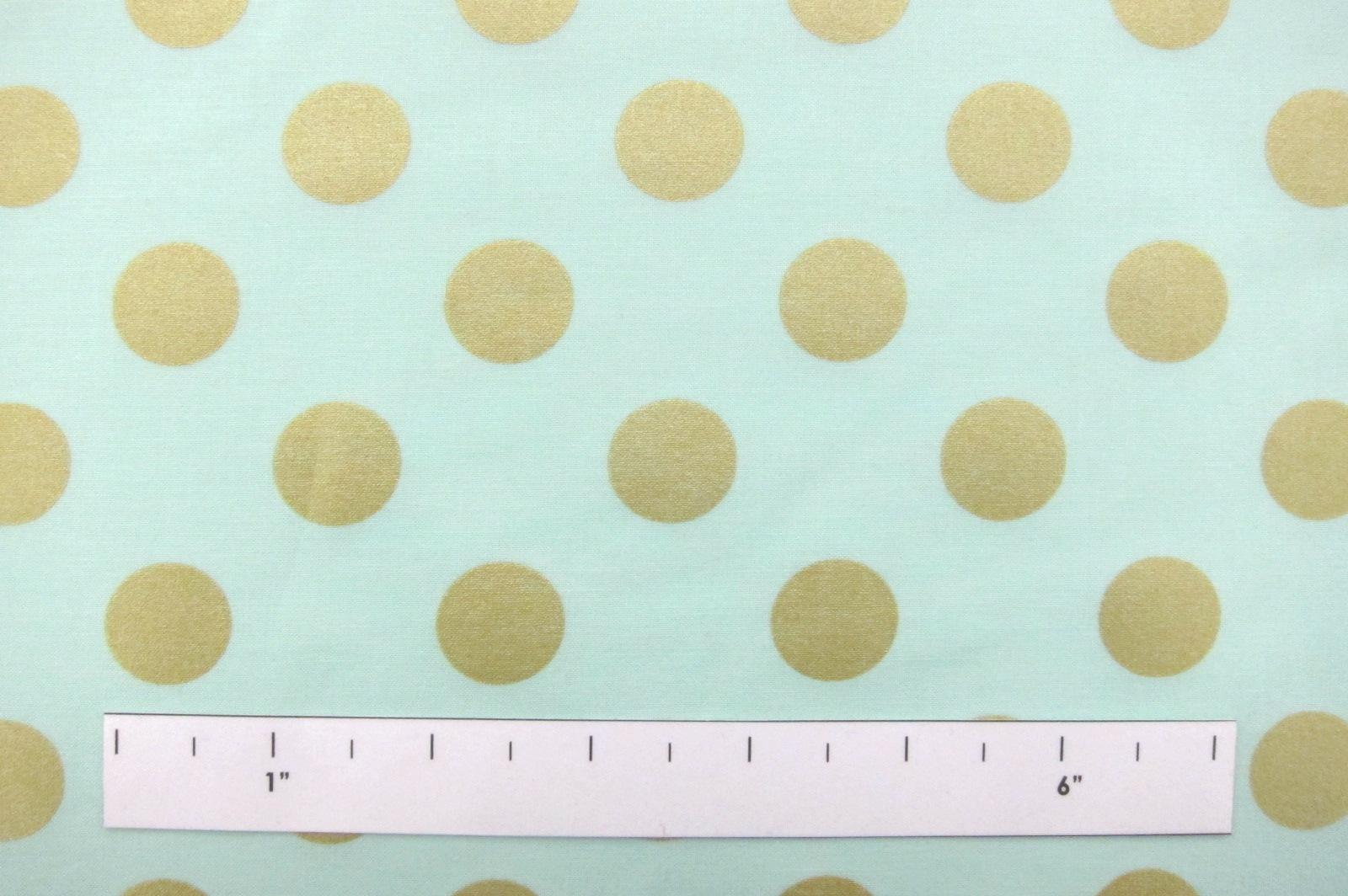 Cotton Broadcloth Metallic Print1