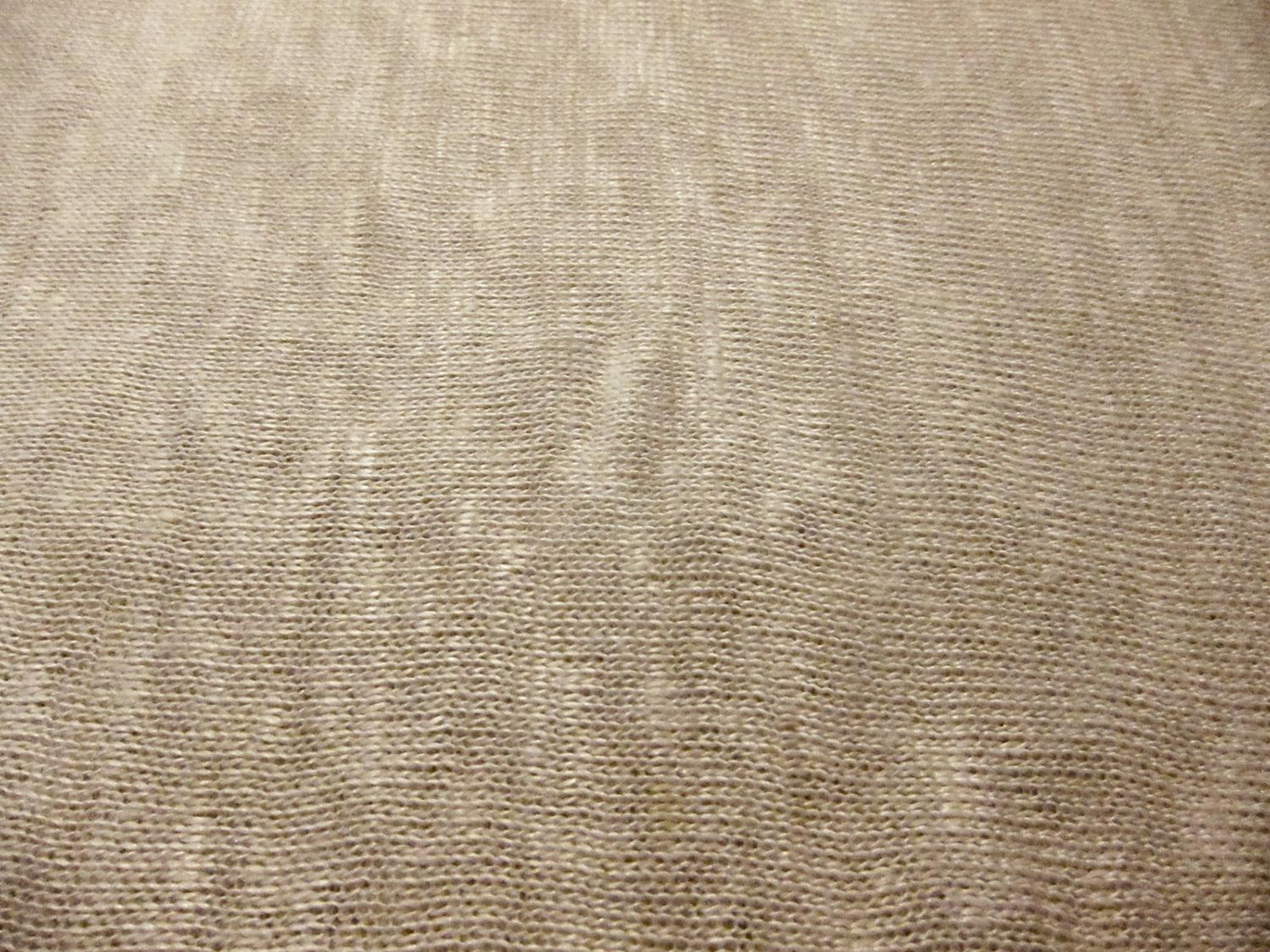 Linen Knit in Tan0