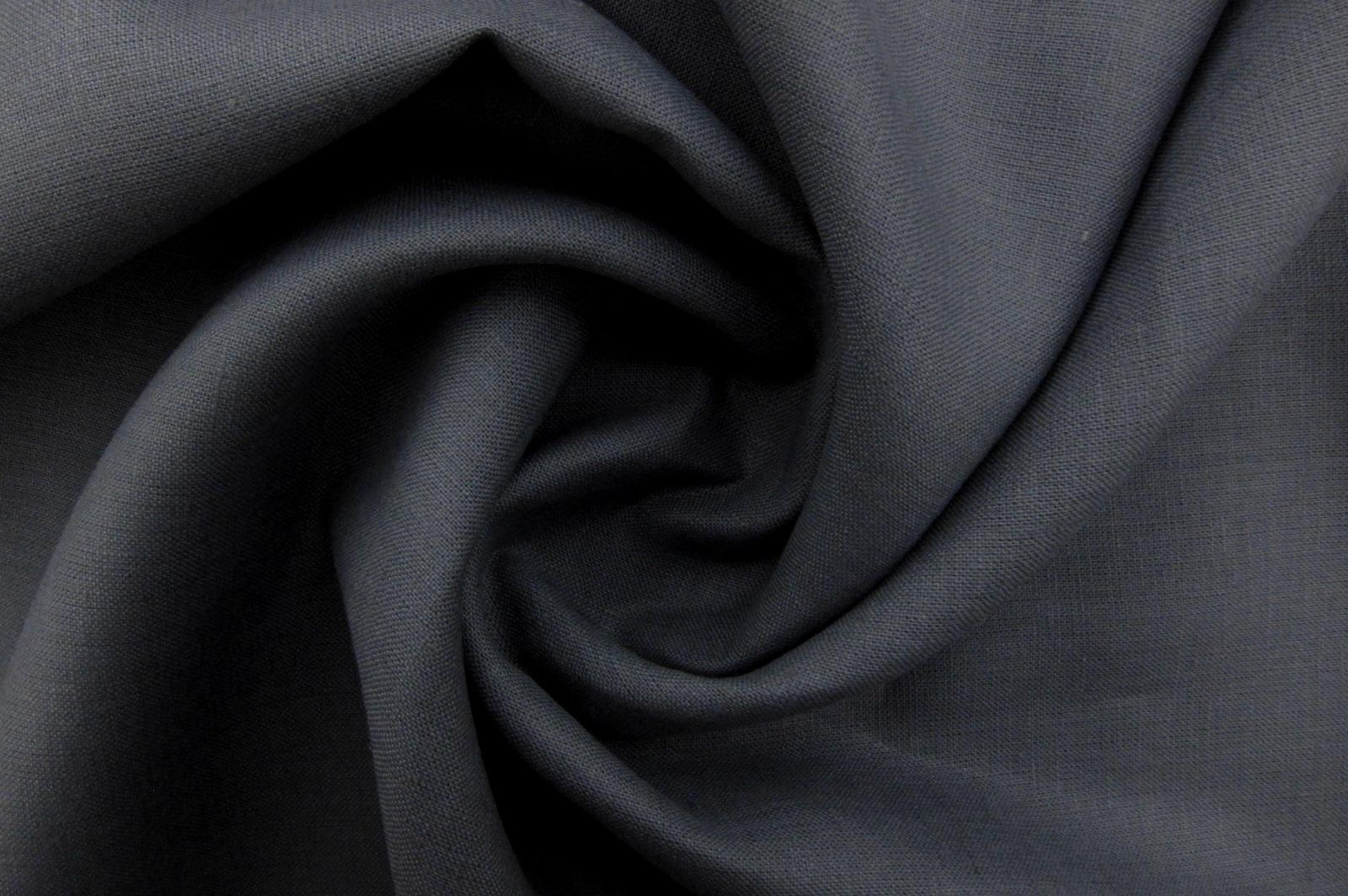 Midweight Linen in Charcoal