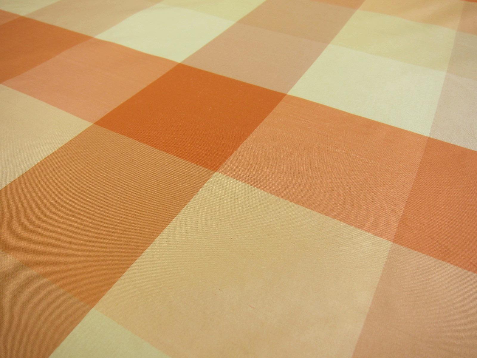 Pure Silk Taffeta Check2