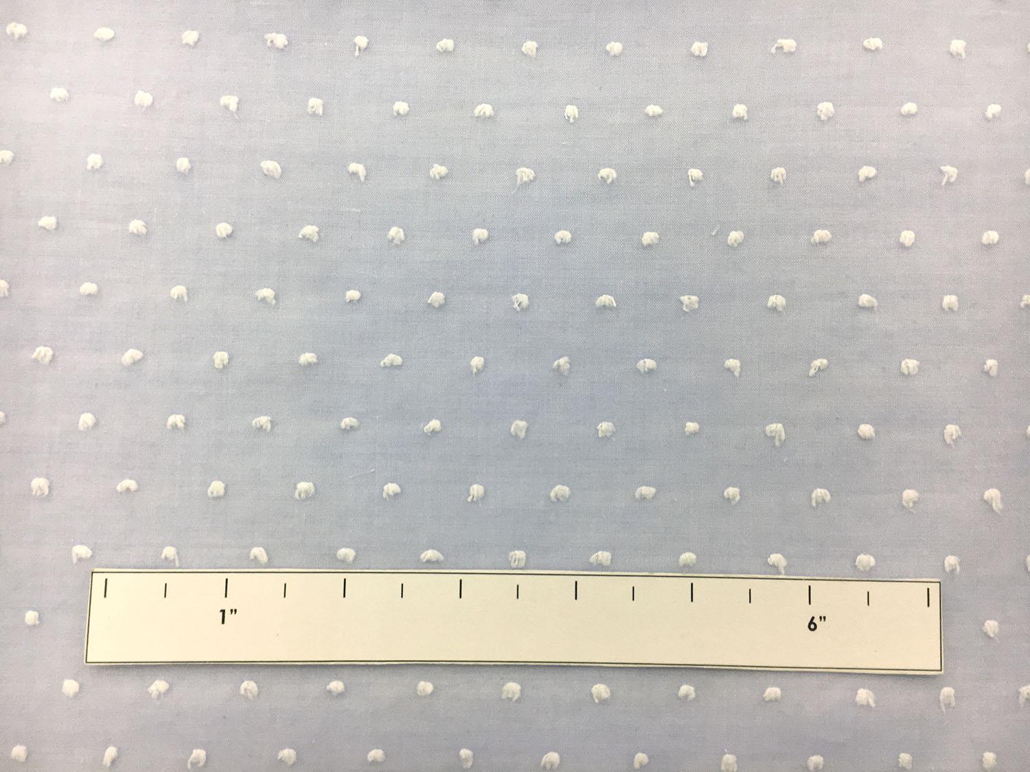 Cotton Poly Swiss Dot in Sky Blue2
