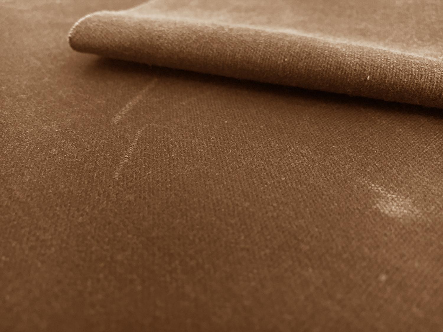 Cotton Wax Cloth in Field Tan0