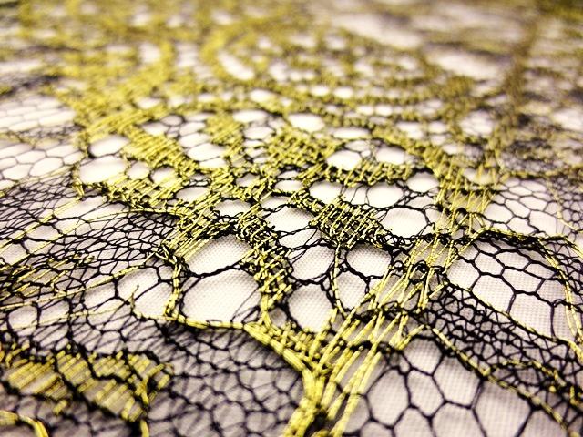 Metallic Chantilly Lace2