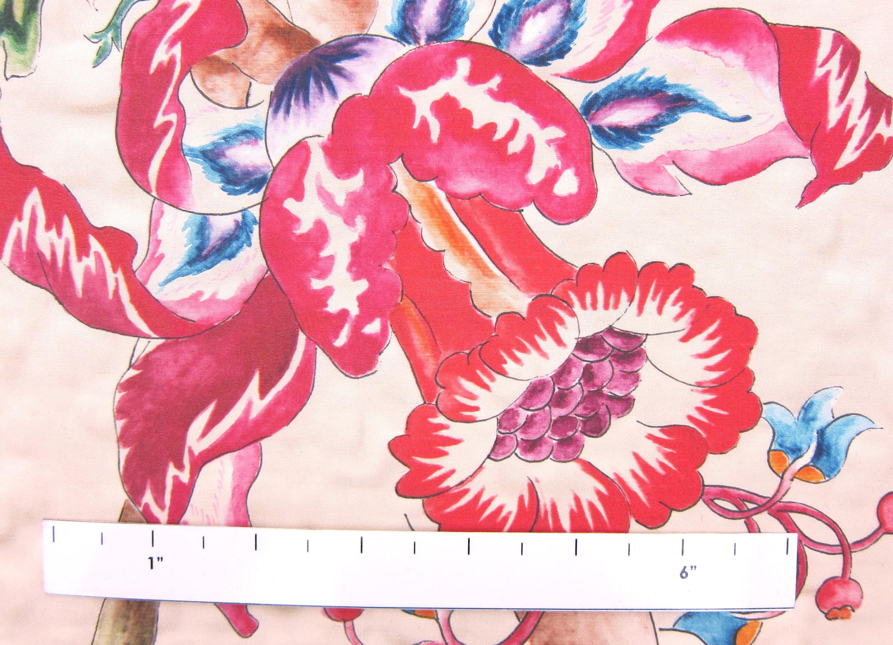 Printed Silk Shantung1