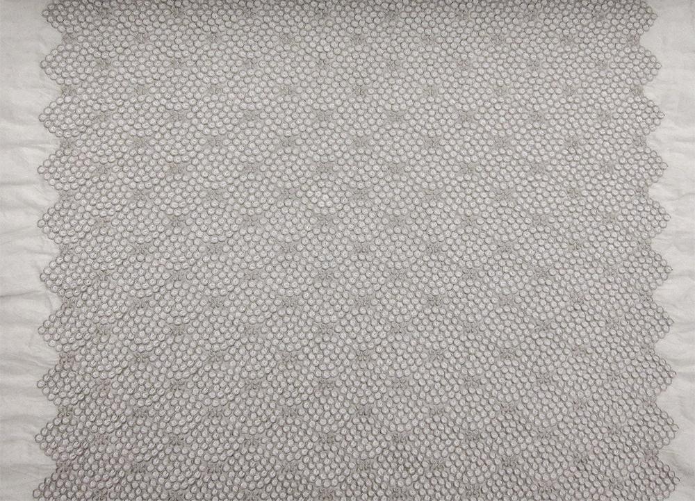 Metallic Embroidered Silk Shantung1