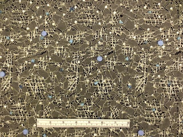 Beaded Metallic Chantilly Lace1