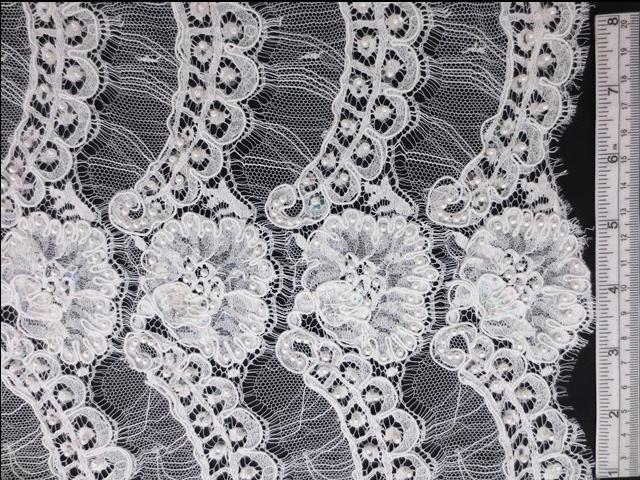 Beaded Alençon Lace0