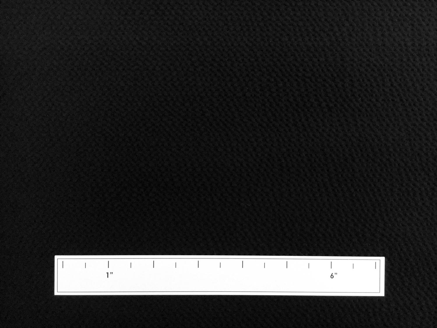 Italian Stretch Virgin Wool Seersucker Crepe in Black2