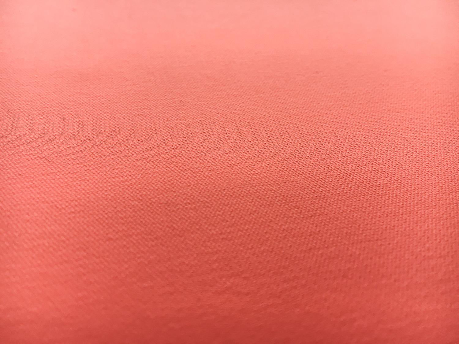 Polyester and Spandex Stretch Crepe in Coral1