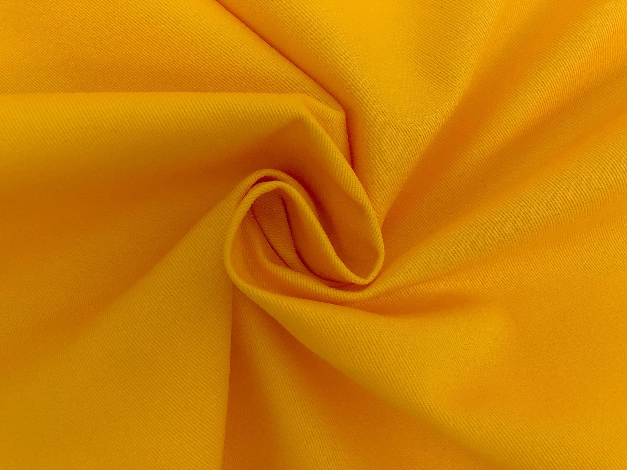 Cotton Chino Twill in Gold 1