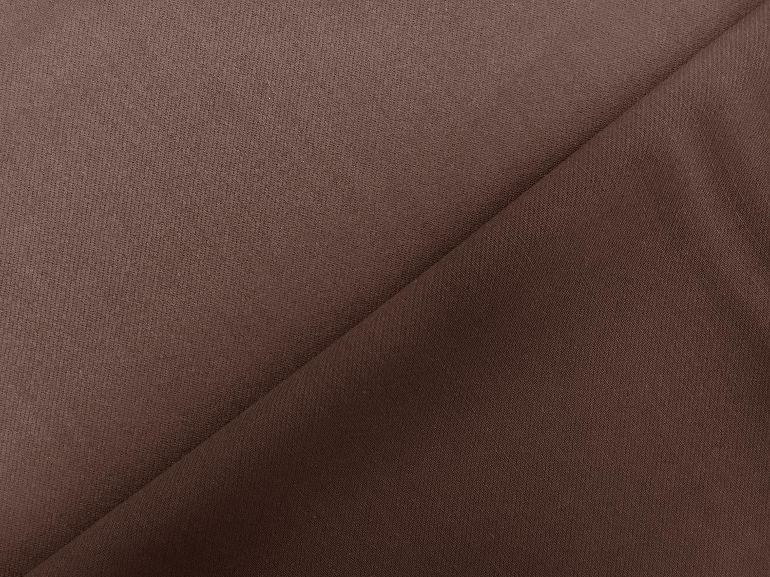 Italian Wool Satin Faille in Brown Taupe0