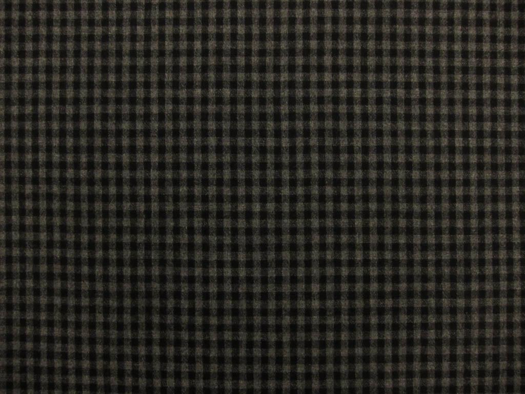Virgin Wool Lycra Flannel Check1