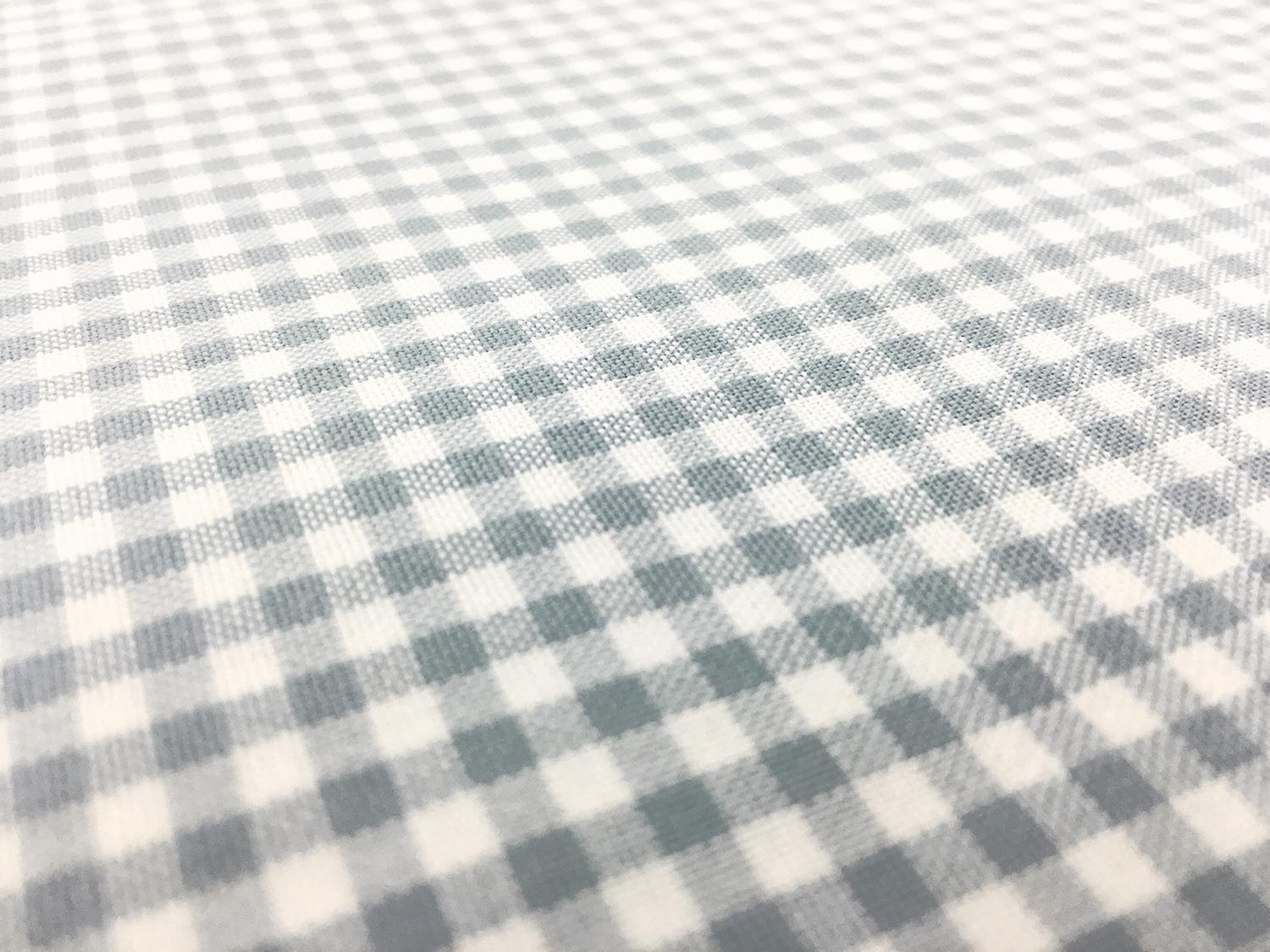 Carolina Cotton Gingham in Fog2