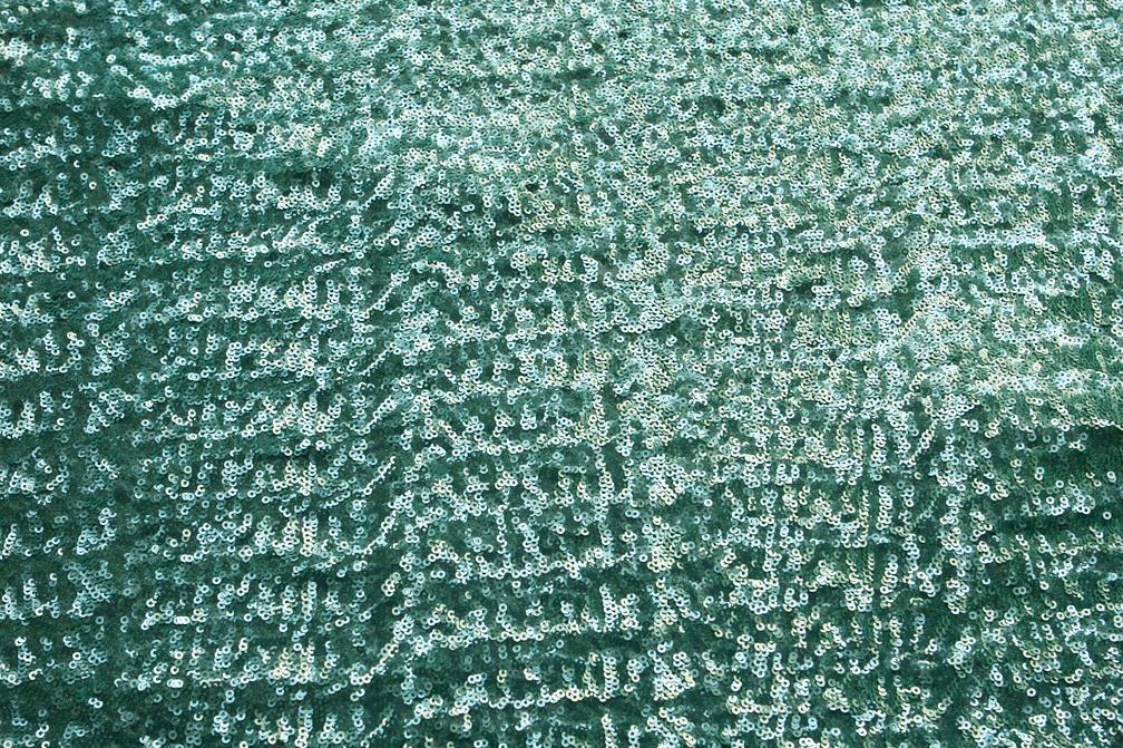 Mini Sequins on Stretch Tulle0