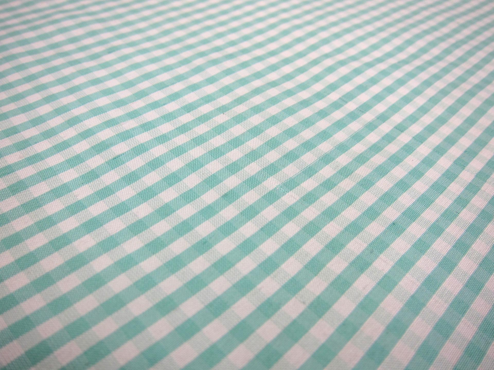 Pure Silk Gingham Duppioni1