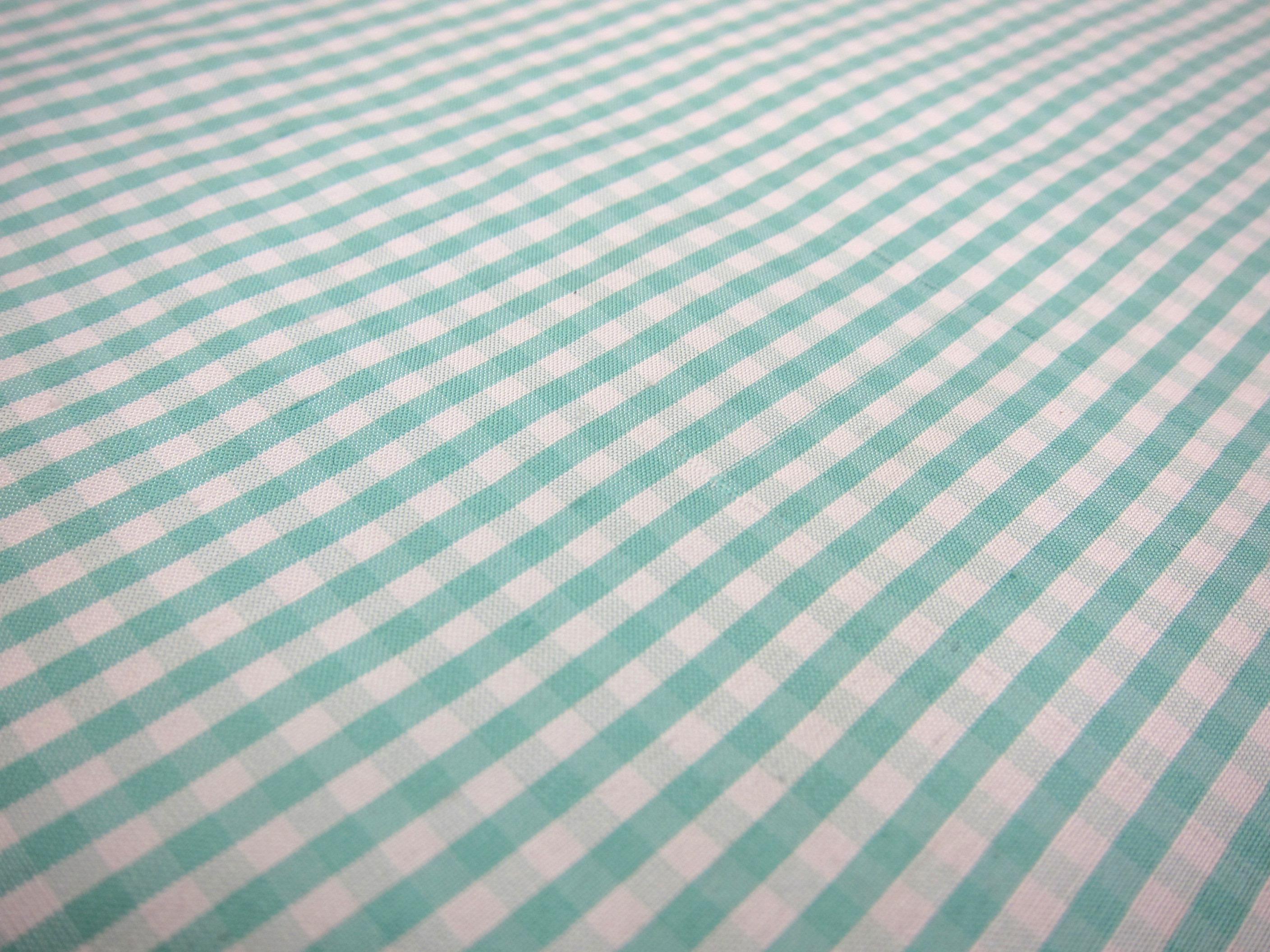 Pure Silk Gingham Duppioni1