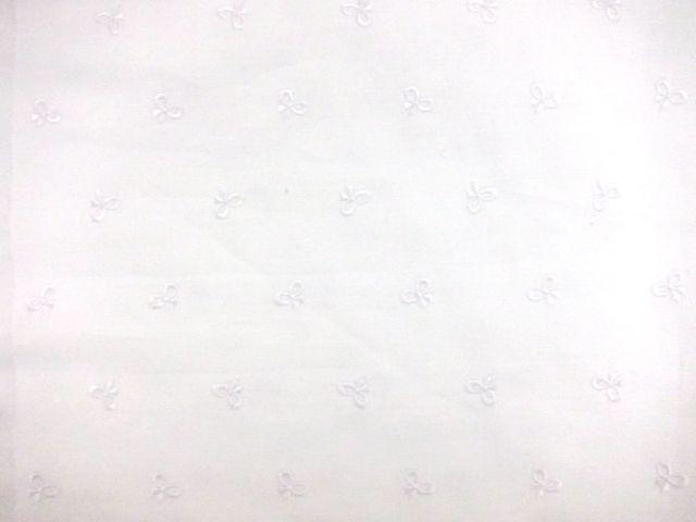 Embroidered Cotton Faille0