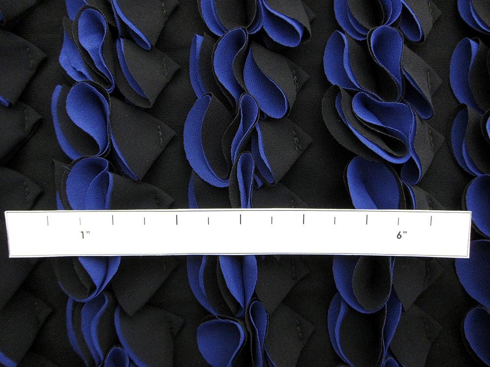 Novelty Samba Polyester Georgette Ruffles2