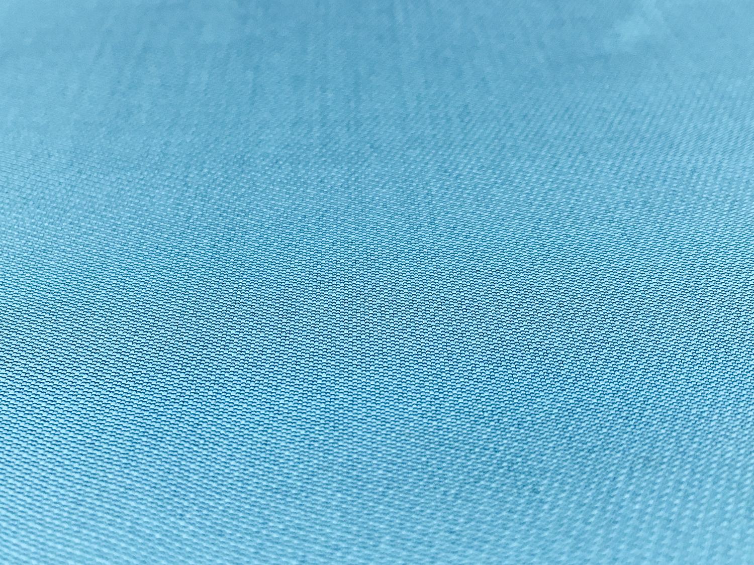 Silk and Polyester Zibeline in Turquoise1