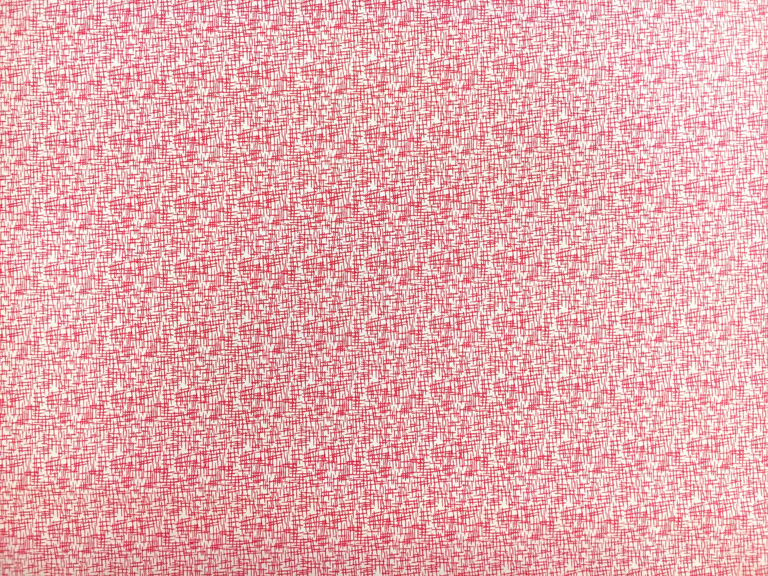 Cotton Broadcloth Tally Marks Print0