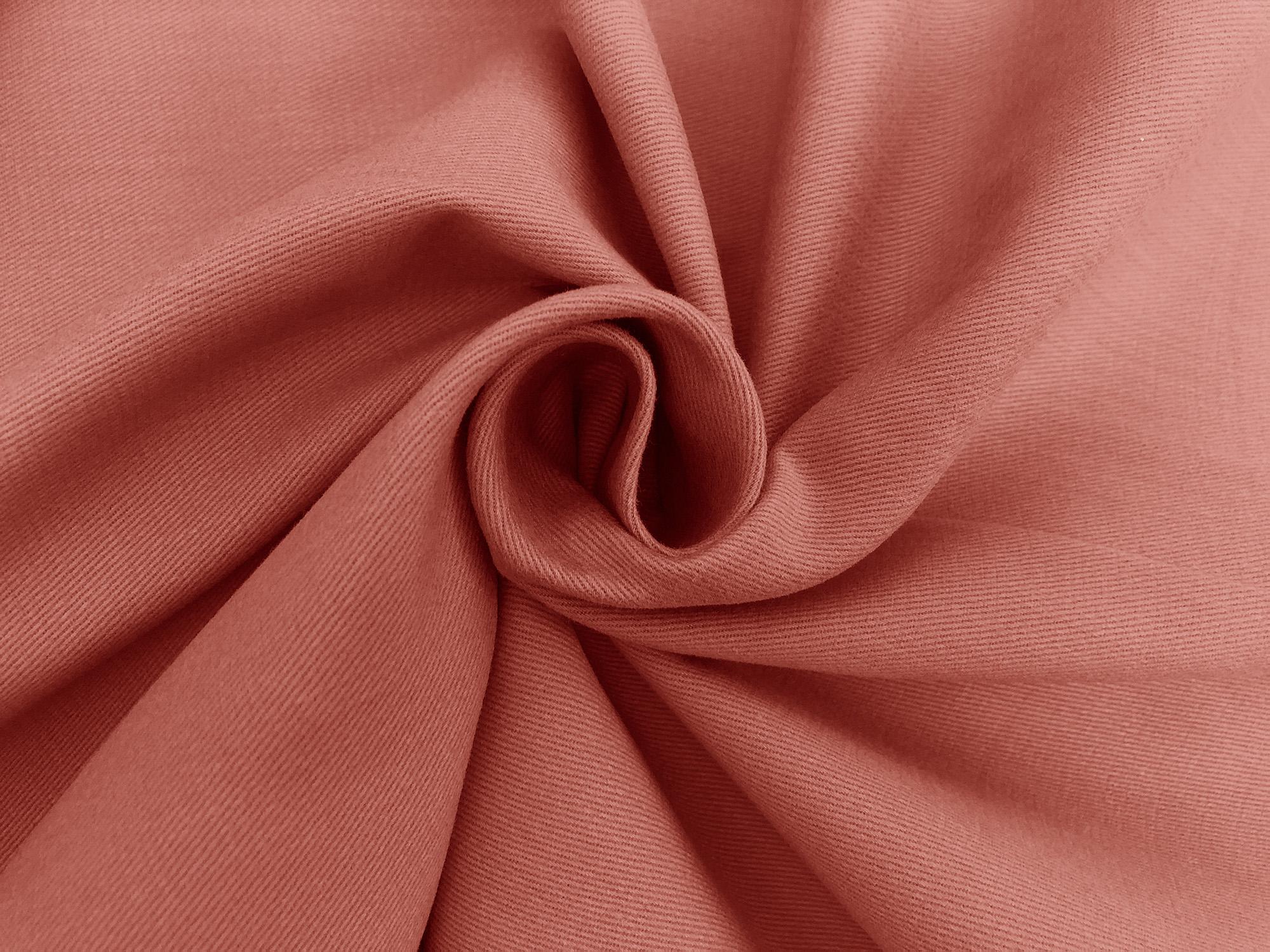 7oz Sanded Cotton Twill in Clay 1