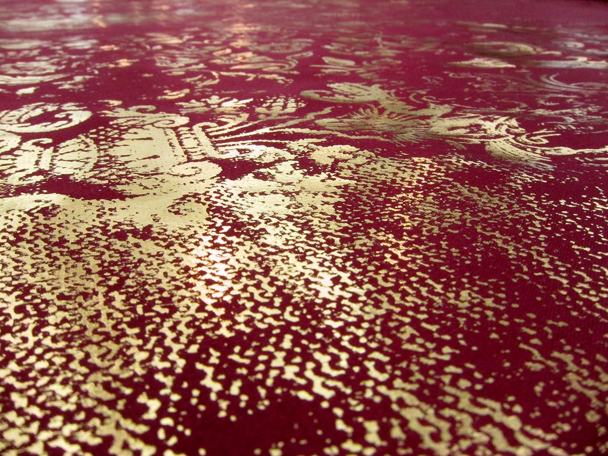 Printed Metallic Silk Charmeuse1