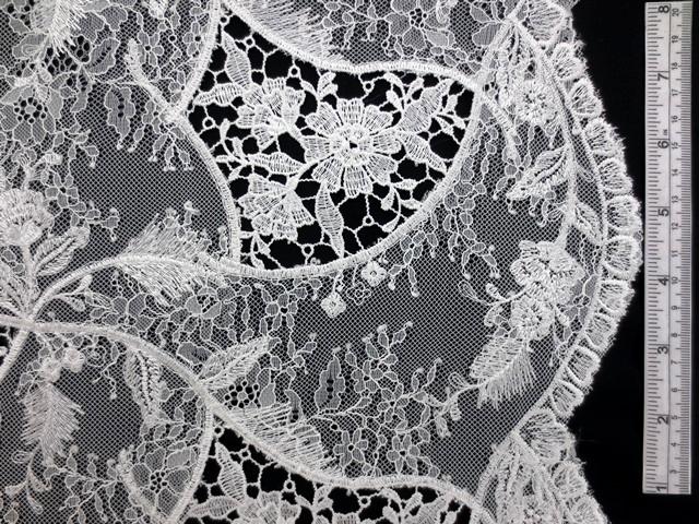 Embroidered Chantilly Lace0