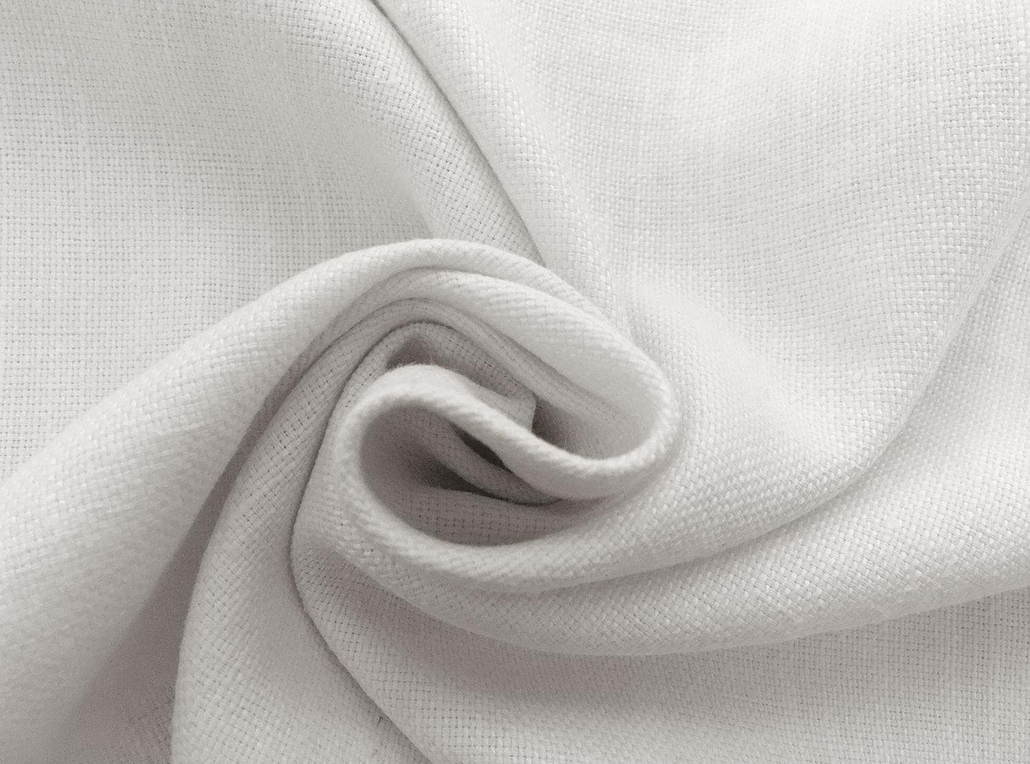 Tumbled Linen Cotton Upholstery in Ivory1