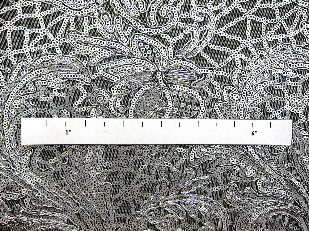 Tulle with Sequins and Cording/not re-orderable1