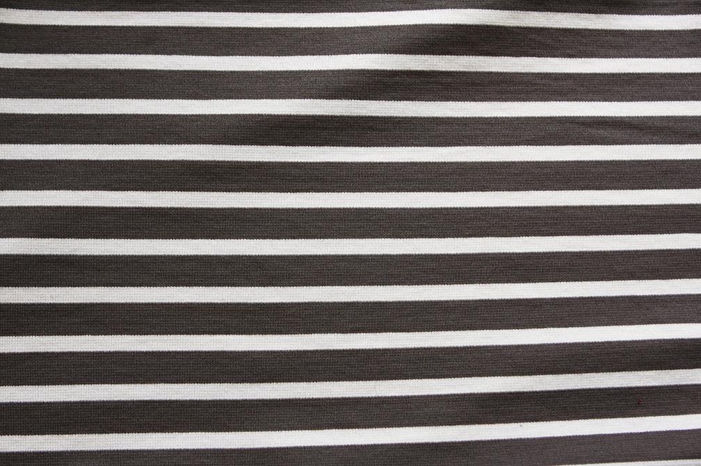 Poly Rayon Stripe Knit