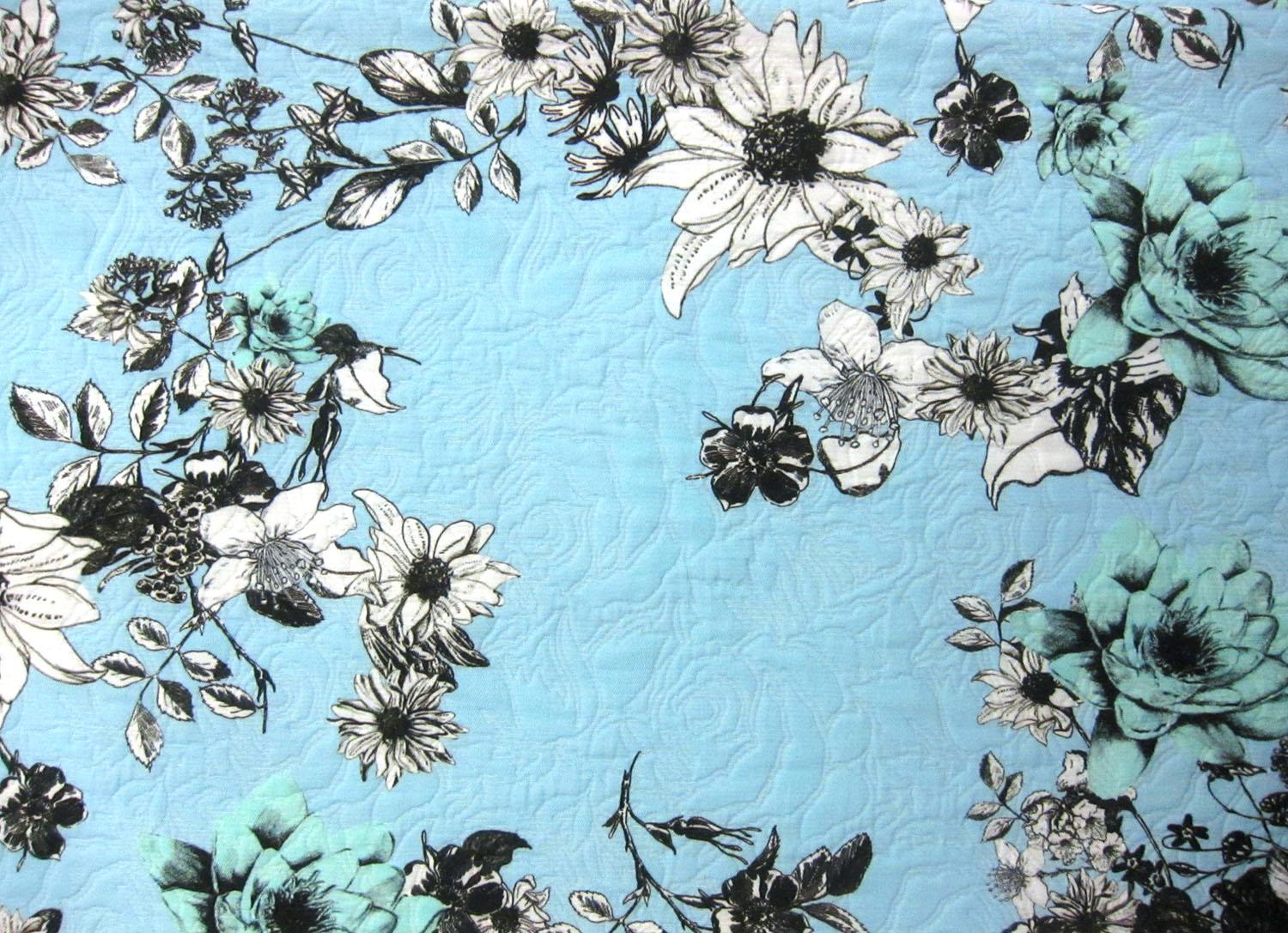 Cotton Blend Matelasse Print 0