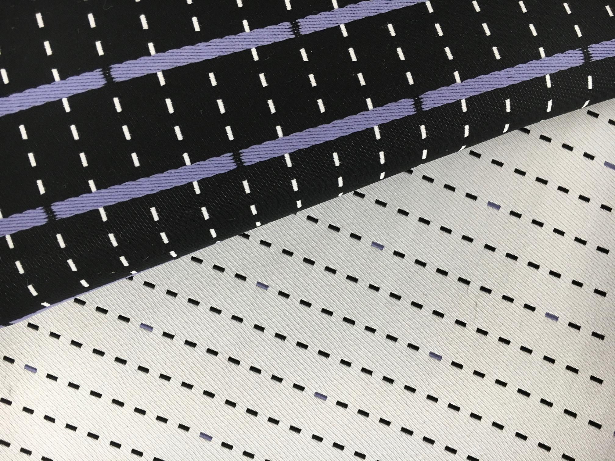 Polyester Double Face Satin Jacquard0